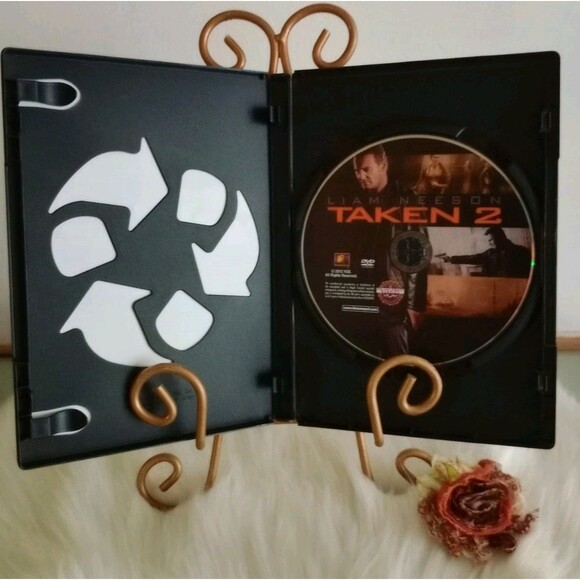 Taken 2 DVD Liam Neeson, Maggie Grace, Famke Janssen Action Chase Movie GUC - Picture 2 of 3